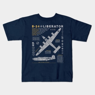 B-24 Liberator Kids T-Shirt